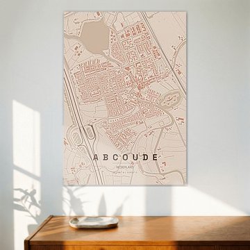 Stadtplan von Abcoude von Stef van Campen