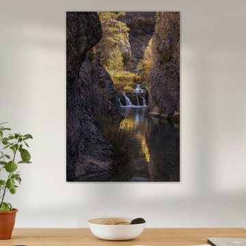 Die verborgene Schönheit der Calomarde-Schlucht in der Sierra de Albarracín, Teruel
