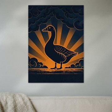 Der elegante Schwan – Ruhe an der Oberfläche, leichtes Chaos darunter
