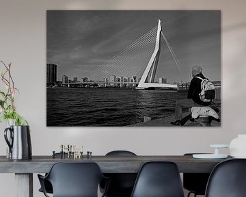 Erasmusbrug /Rotterdam  van Jo Miseré