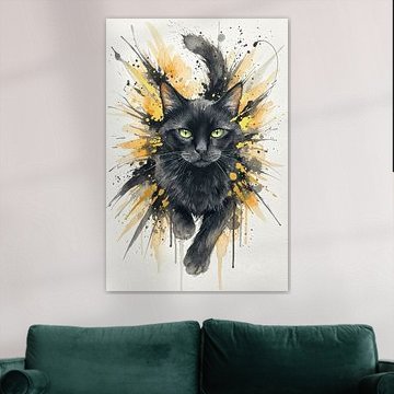 Chat Noir von Jutta Maria Pusl