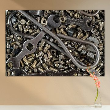 Meccano onderdelen van Eduard de Kam