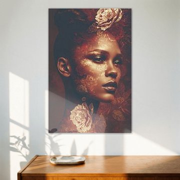 Luxus-Frau von PixelMint.