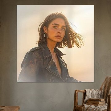 Porträt einer jungen Frau von Sjoerd van Staveren