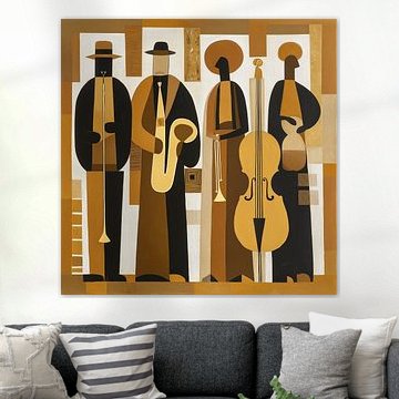 Minimalist musicians by TheXclusive Art