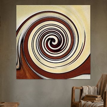 Erdungsspiralen 04  / Spirale / Farbstrudel