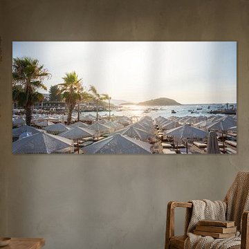 Ein Sommerabend an der albanischen Riviera von Johan Savelkoul