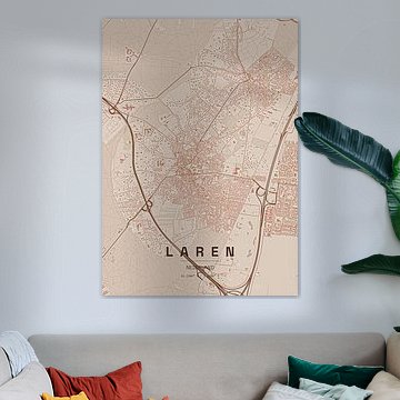 Laren Plattegrond van Stef van Campen
