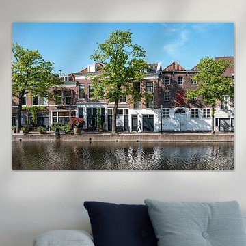 Facades along the canal in Schiedam by Paysages urbains - Rick Van der Poorten Photography