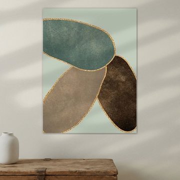 Organic Gold Forms by Bilge Paksoylu