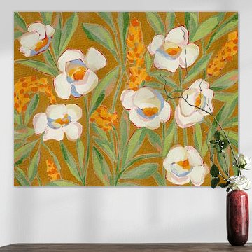 Vibrant Garden Blooms by Nikita Jariwala