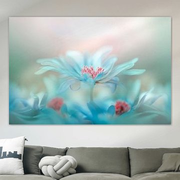 Verträumte blaue Blüten von Jacky Parker