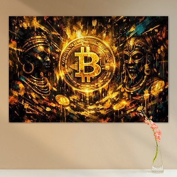 Digitales Erbe: Afrikanische Ästhetik trifft auf goldenen Bitcoin-Glanz von ButterflyPix