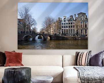 Die Prinsengracht im  Amsterdam 