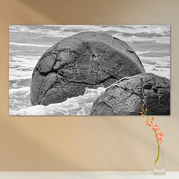 Moeraki Boulders, Neuseeland von Beat Hühnli