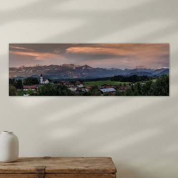 Panorama Ofterschwang - Bavaria by Mart Houtman