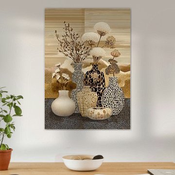 Composition florale élégante sur Peintures accrocheuses