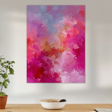 Peinture abstraite « Blossom Rush »
