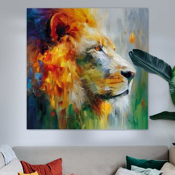 Atmosphärischer Löwe
