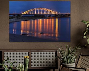 De Waalbrug bij Nijmegen von Merijn van der Vliet