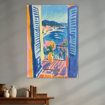 Vue sur la Méditerranée depuis la terrasse sur Niklas Maximilian