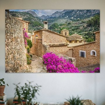 Das Dorf Fornalutx in der Serra de Tramuntana , Mallorca von Christian Müringer
