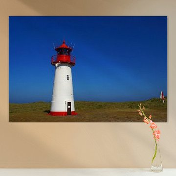 Leuchtturm am Ellenbogen auf Sylt von Matthias Stolt