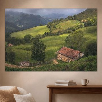 Wunderschöne Landschaft in Asturien, Spanien von PhotoCluster