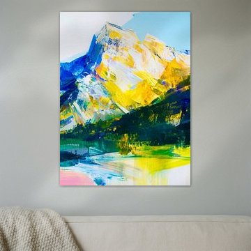 Mountains in Sunlight by But First Framing