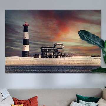 Leuchturm bei Walvisbay von Herbert Böck