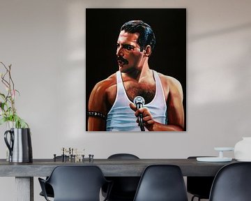 Freddie Mercury schilderij van Paul Meijering