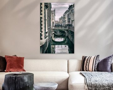 Die Drift in Utrecht mit ihren vielen Brücken. (1) von André Blom Fotografie Utrecht