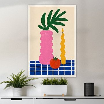 Nature morte colorée