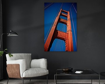 San Francisco - Golden Gate Bridge van Blijvanreizen.nl Webshop