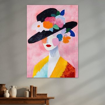 Femme au chapeau noir sur Zen et Plus