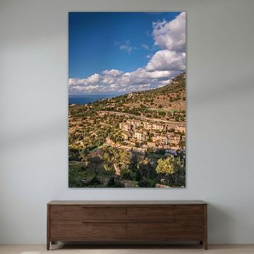 Deia in the Serra de Tramuntana mountains, Mallorca by Christian Müringer