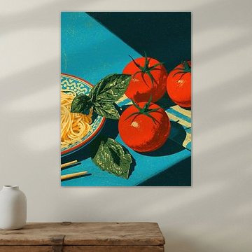 Pâtes au soleil sur Franka Poulain