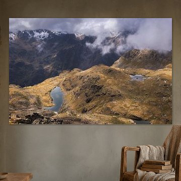 Het meer van Caraussans in de Franse Pyreneeën van PhotoCluster