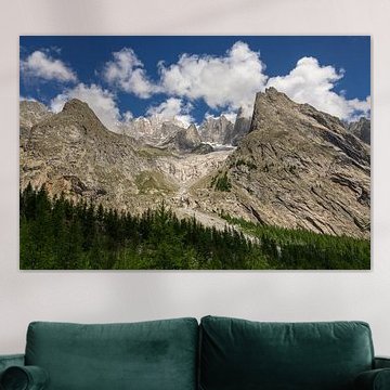 Là où se cache le Mont Blanc sur Marcel Hechler