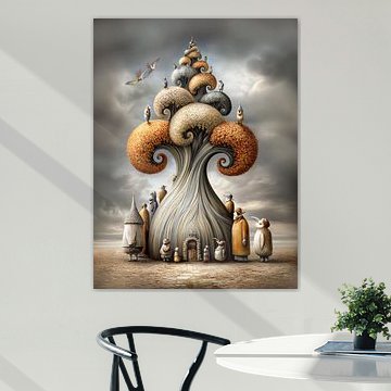 L''r Baum mit den Trieben