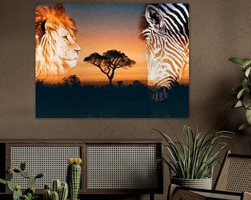 African sunset van Studio Mirabelle