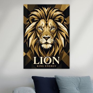 Golden Lion King by okta rendy