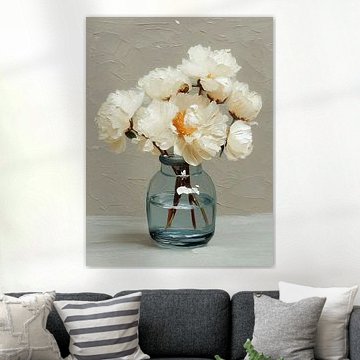 Pivoines blanches