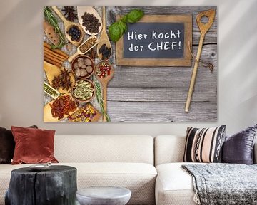 Here the chef cooks by PhotoArt Thomas Klee