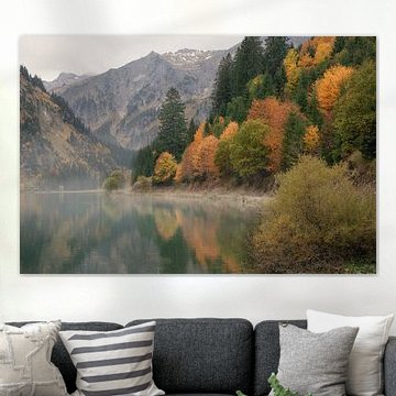 An autumn morning at Lake Vilsalp by Marcel Hechler