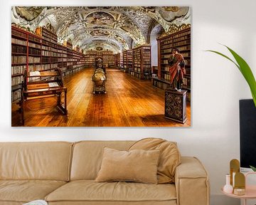 Barokke pracht in de Strahov Bibliotheek