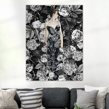 a Floral Madame X by Marja van den Hurk