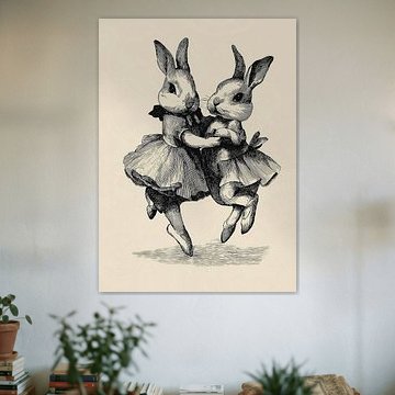 Des lapins qui dansent sur haroulita