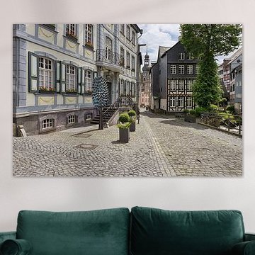 La vieille ville de Monschau – Un cadre idyllique et romantique aux maisons à colombages dans l'Eifel sur Rolf Schnepp