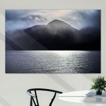 Clouds rolling away, Loch Lochy, Scotland